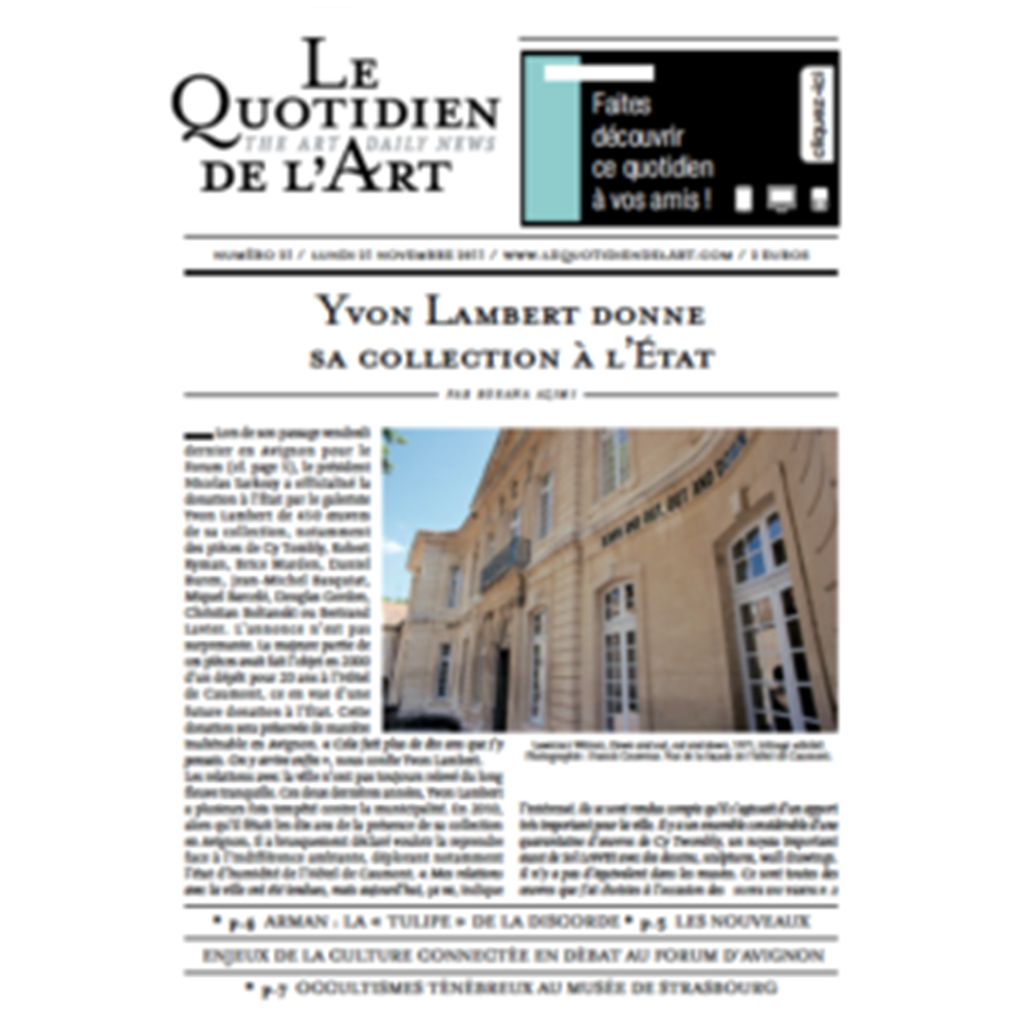 Presse-Christophe-de-Quenetain-Le-Quotidien-de-l-Art-2011