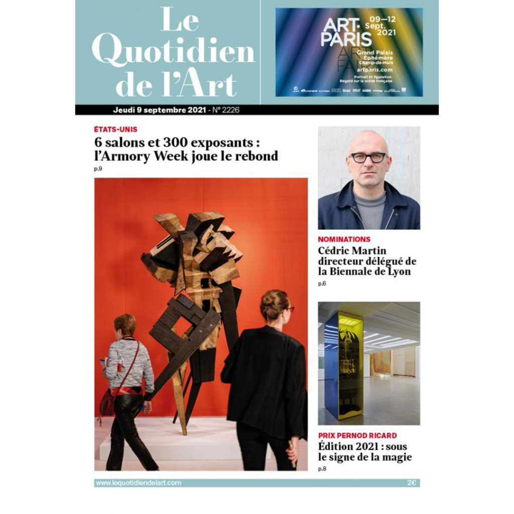 Presse-Christophe-de-Quenetain-Le-Quotidien-de-l-Art-septembre-2021