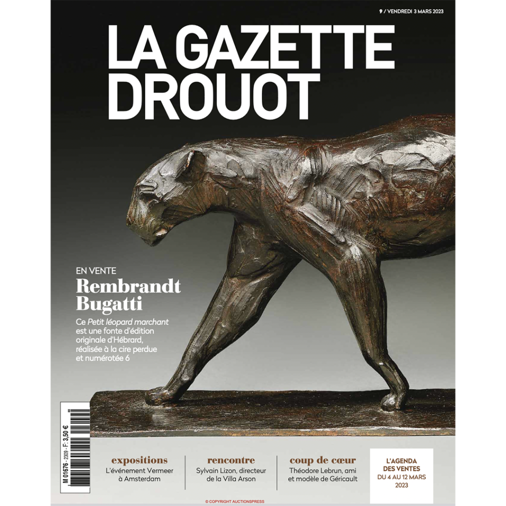 Presse-Christophe-de-Quenetain-La-Gazette-Drouot-cover-2023
