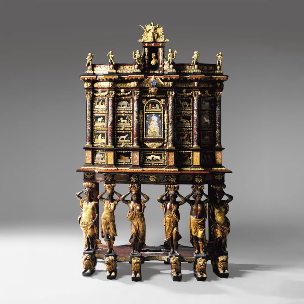 Cabinet-par-Domenico-Cucci-manufacture-des-Gobelins-de-la-reine-Hedvig-Eleonora-de-Suede-Christophe-de-Quenetain-historien-de-lart