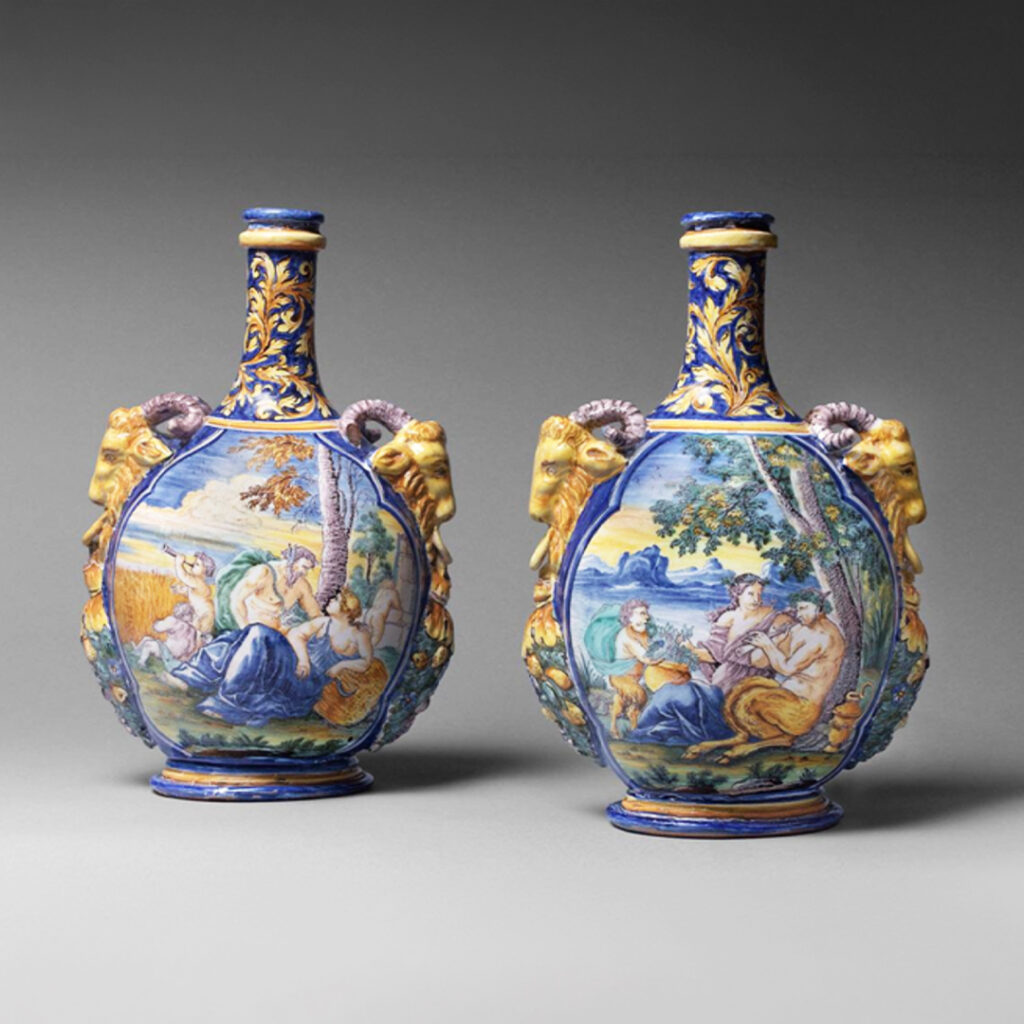 Christophe-de-Quenetain-Paire-de-Gourdes-Allegories-du-Printemps-et-de-l-Ete-Musee-National-de-la-Ceramique-Sevres